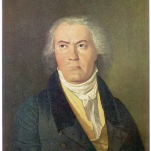 Ludwig Van Beethoven Portrait Print Ludwig Van Beethoven Portrait Print