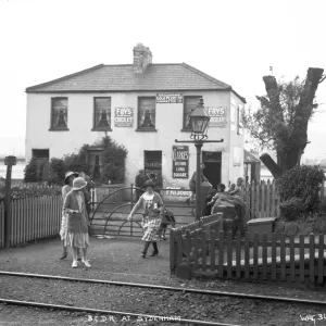 Ferrocarril de Belfast y Condado Down. en Sydenham Ferrocarril de Belfast y Condado Down. en Sydenham