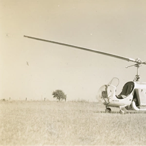 Bell Model 47B-3, NC142B, crop duster