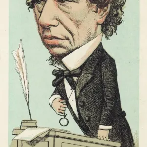 Benjamin Disraeli Print - 19th Century Portrait Benjamin Disraeli Print - 19th Century Portrait