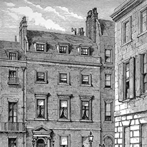 Benjamin Disraelis House at 19 Curzon Street, Mayfair, 1881