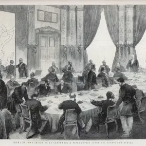 Berlin Conference Print: Bismarck Oversees African Diplomacy Discussion Berlin Conference Print: Bismarck Oversees African Diplomacy Discussion