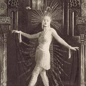 Betty Blythe in costume from the film Chu Chin Chow