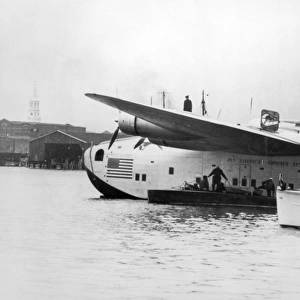 Boeing 314 Clipper of Pan American Airways at Charlston