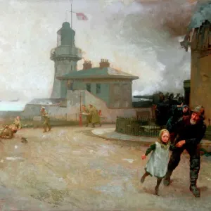 The Bombardment of the Hartlepools Print 1914 The Bombardment of the Hartlepools Print 1914