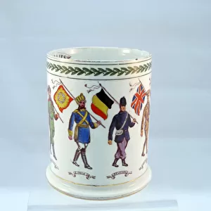 Booths Silicon china mug - 8 Allies including India