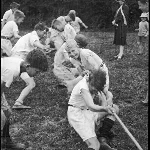 Boys Club tug of war 1928