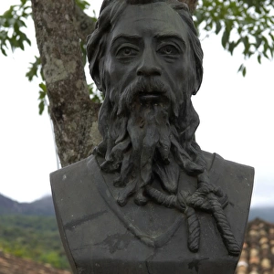 BRAZIL. Tiradentes. Statue of the leader Joaquim