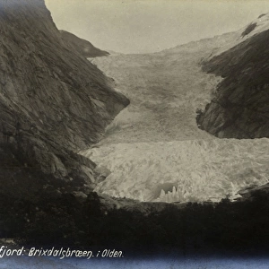 The Briksdal glacier, Sogn og Fjordane county, Norway