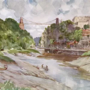 Bristol Avon Gorge Print 1927 Bristol Avon Gorge Print 1927