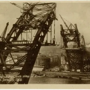 Die Baustelle des Tyne Bridges in Newcastle upon Tyne (4/4) Die Baustelle des Tyne Bridges in Newcastle upon Tyne (4/4)