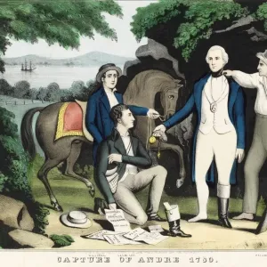 Capture of Major John Andre Print