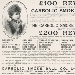 Carbolic Smoke Ball / 1893