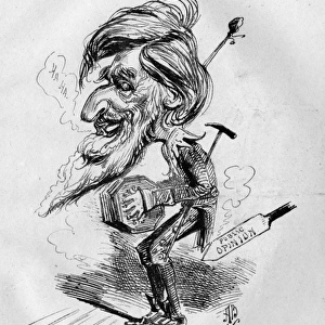 Caricature, William Booth, founder of Salvation Army
