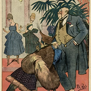 Cartoon, La Grande Couture, WW1