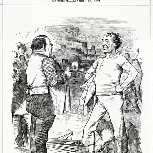Cartoon, The Winning Stroke (Disraeli)