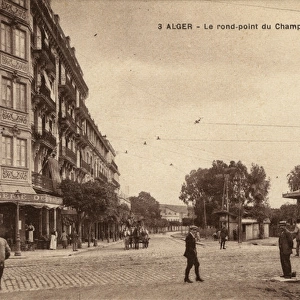 Champ de Manoeuvres Roundabout, Algiers, Algeria