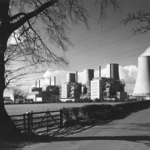 Chapelcross Nuclear Power Station Print, 1959s Chapelcross Nuclear Power Station Print, 1959s