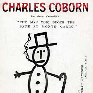 Charles Coborn, The Great Comedian - The Man Who Broke the Bank at Monte Carlo - a