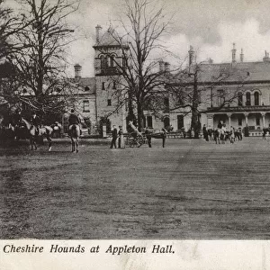 Cheshire Hounds at Appleton Hall, Warrington