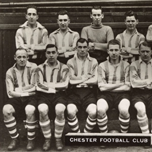 Chester FC football team 1936