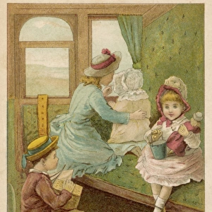 Children / Travelling / 1880