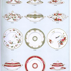 China Dinner Services, Plate 10