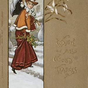 Christmas card by Ethel Parkinson