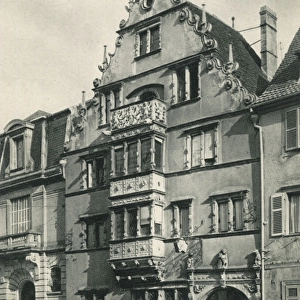 Colmar, France - La Maison des Tetes in the old town