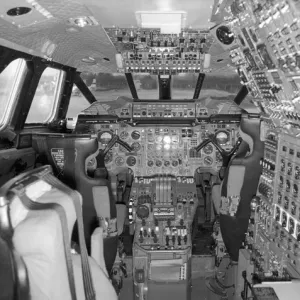 Concorde flightdeck