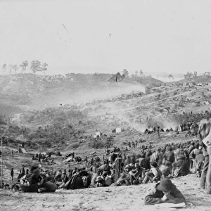 Confederate prisoners at Belle Plain Landing, Va. captured