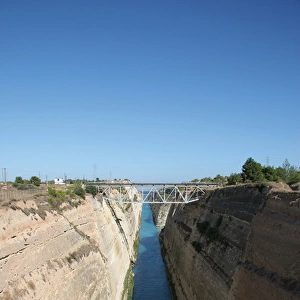 Corinth Canal. Greece