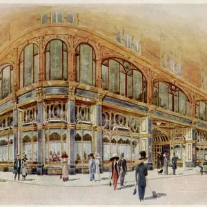 Corner View of Harrods Print Corner View of Harrods Print