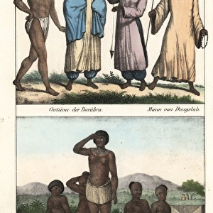 Costumes of the Baraabra people, Sudan
