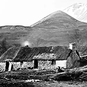 A cottage at Kinlochewe, Victorian period