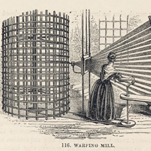 Cotton Warping Mill