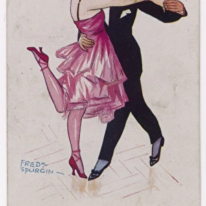 Couple Dancing C. 1920