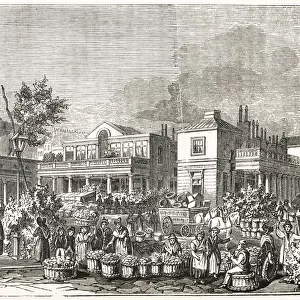 Covent Garden Market 1830s