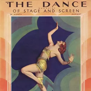Cover of Dance magazine, August 1930