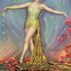 Cover of Dance Magazine February 1928