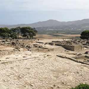 Crete. Palace of Paistos. Ruins