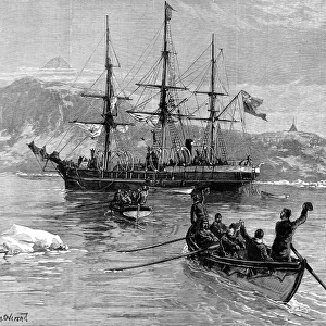 The Crew of the Eira Arctic Expedition reach safety, 1882