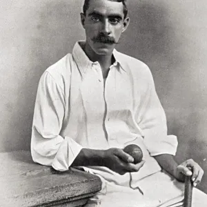 Victorian Cricketer Print - Barton Victorian Cricketer Print - Barton