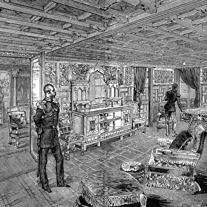 The Crimean Tartar Saloon, SY Livadia, 1880