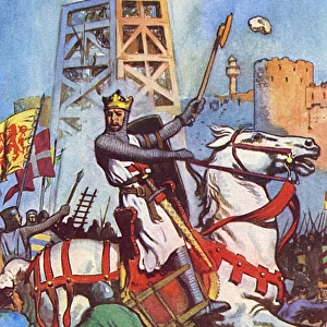 Third Crusade - Richard I at the Siege of Acre