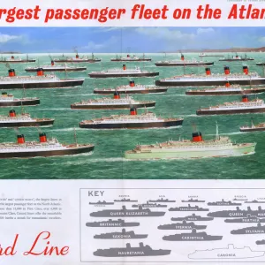 Cunard Line poster