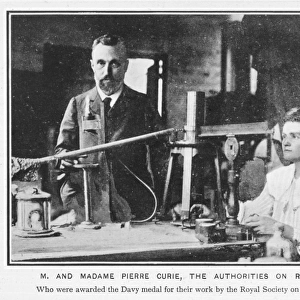 Curie, Marie and Pierre