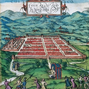 Cusco (Peru). 1576. Civitates Orbis Terrarum