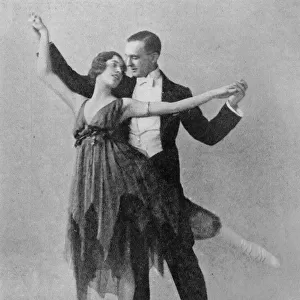 The dancers Marjorie Moss and Geroges Fontana, London, 1920
