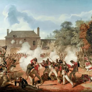 Defence of Chateau de Hougoumont - Battle of Waterloo